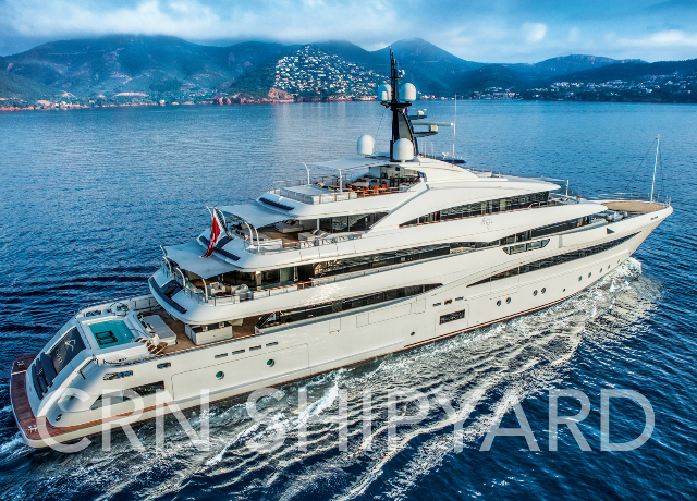 CRN presenta M/Y Cloud 9 al Monaco Yacht Show 2017