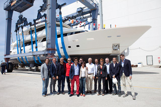 HULLS # 13 AND # 14 OF FERRETTI CUSTOM LINE NAVETTA 33 CRESCENDO,<br />A TRUE PROTAGONIST ON THE AMERICAN MARKET, WERE DELIVERED  WITHIN A FEW DAYS OF EACH OTHER 