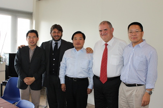 THE FERRETTI GROUP WELCOMES TO ITS BOATYARDS THE HIGHEST AUTHORITIES OF THE CITY OF QINGDAO (SHANDONG, CHINA)