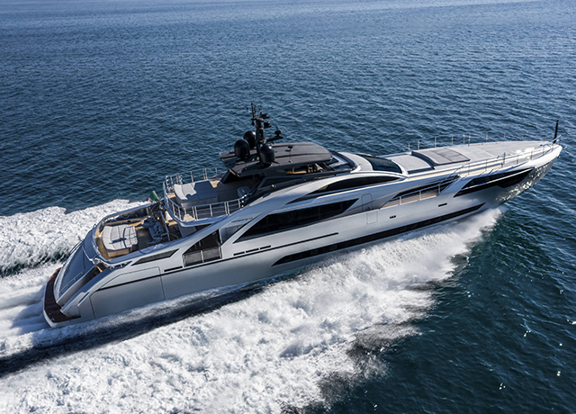 Pershing goes from strength to strength with the delivery of the second Pershing 140 unit.<br />