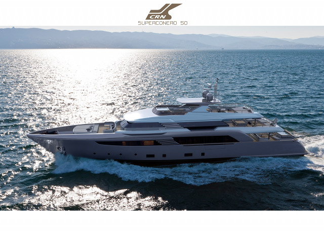 CRN signs a new contract for the construction of a 50m M/Y SUPERCONERO