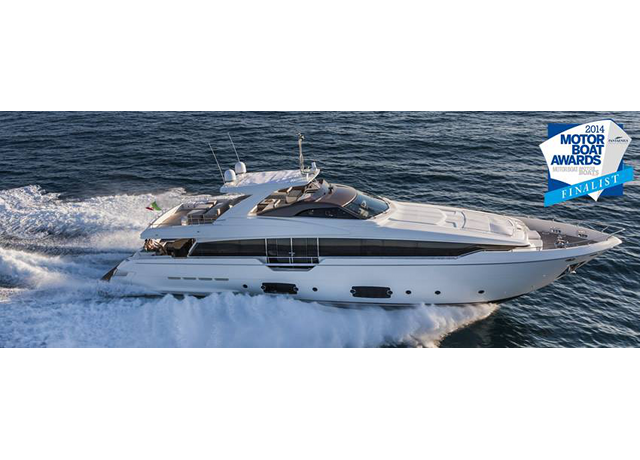 Ferretti Yachts 960 awarded as Best Custom Yacht