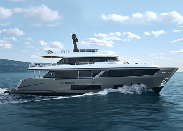 Custom Line Navetta 30: benvenuti in una nuova dimensione di Design.<br />