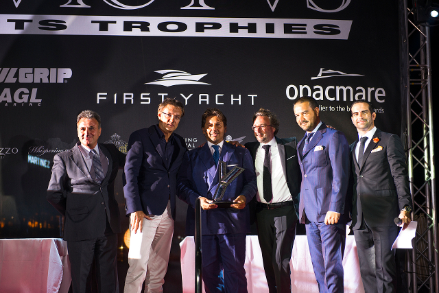CRN's M/Y Yalla is awarded at the 'Invictus Yachts Trophies'
