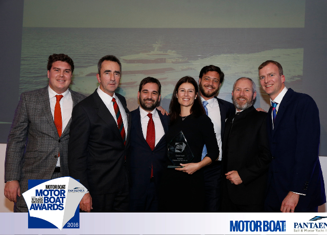 Custom Line Navetta 28 comes out on top at the "Motor Boat Awards” in London