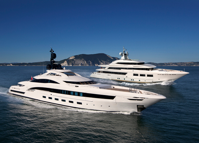 Consegnati nel 2014 due nuovi superyacht CRN