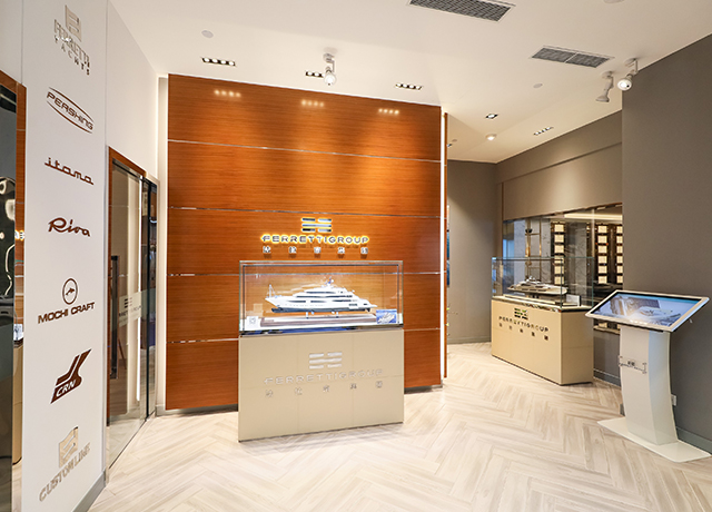 Ferretti Group apre un nuovo Showroom a Shanghai.