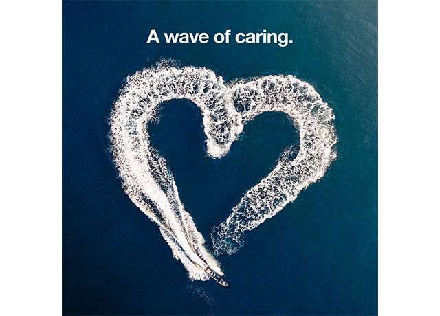 A wave of caring.
