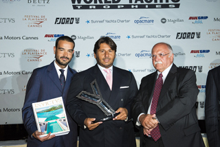 CRN’S M/Y “J’ADE” WINS THE “WORLD YACHT TROPHY”<br />