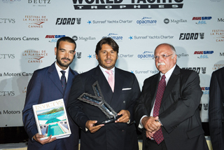 IL M/Y “J’ADE” DI CRN SI AGGIUDICA IL “WORLD YACHT TROPHY”<br />