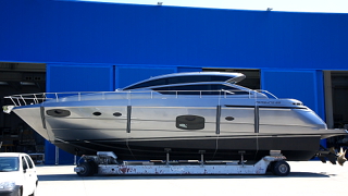 The new Pershing 62’ was launched: the first model put to sea in Fano
