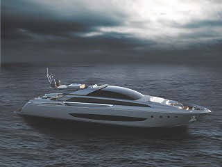 NEW RIVA 122' MYTHOS THE FIRST ALUMINIUM PLANING MEGA YACHT BY RIVA