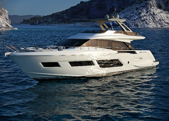 Ferretti Yachts 670: spazio alla bellezza