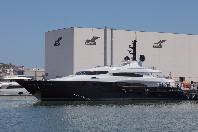 Nuovo varo per CRN: in acqua 'Eight' il primo refit di uno yacht CRN