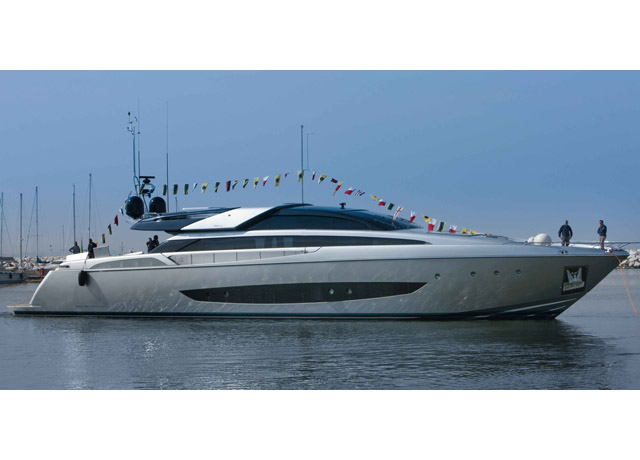 The future has arrived: the launch of the largest Riva ever build, Riva 122' Mythos