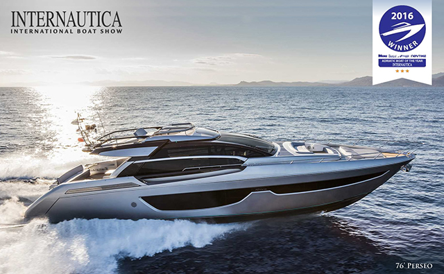 76’ Perseo vince l’Adriatic Boat of the Year 2016.