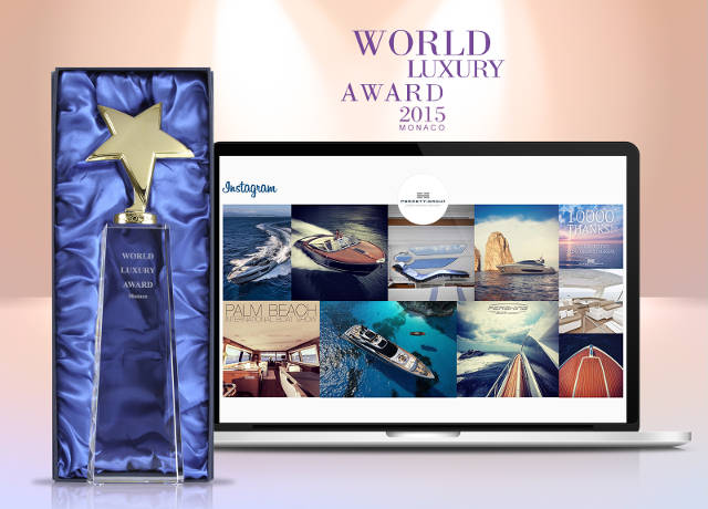Ferretti Group wins the "World Luxury Award - Gold Use of Media" 2015, proving its leadership on Instagram too