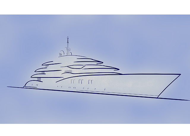 Nuovo Megayacht CRN, disegnato Da Vallicelli Design: 70 Metri di fluida eleganza.