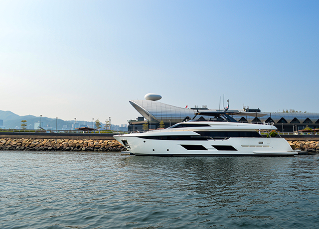 Ferretti Group brings the great Made in Italy boating to the International Cruise And Yachting Festival in Hong Kong.