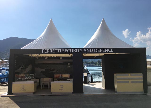 FSD-Ferretti Security and Defence at “Seafuture & Maritime Technologies 2018” for the European debut of the Fast Patrol Vessel FSD 195.