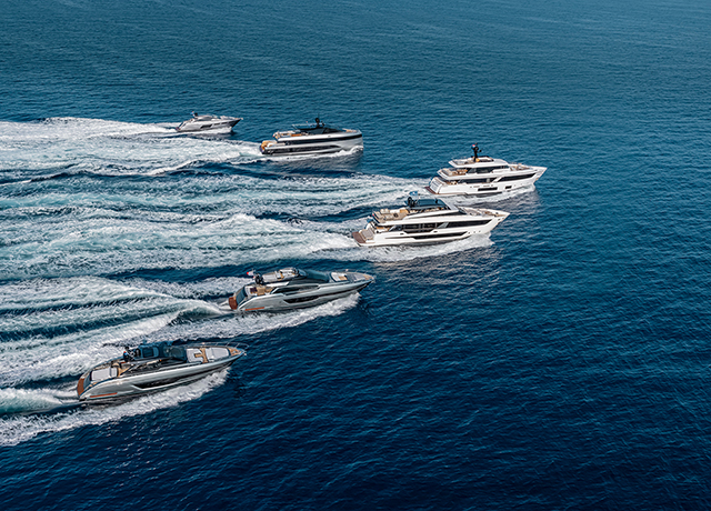 Ferretti Group is back on stage at the Cannes Yachting Festival with five outstanding premieres and record-breaking half-year.