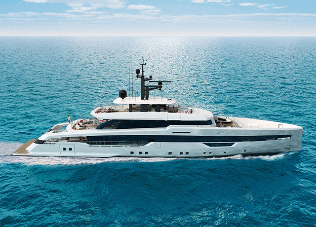 A beleza infinita do CRN M/Y 142 52 metri.