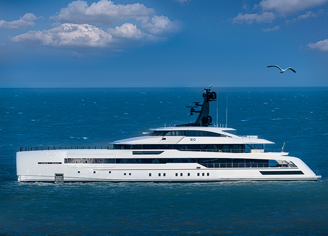 Prime prove mare per il Superyacht CRN M/Y RIO.