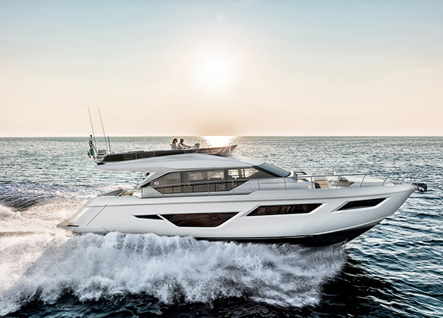 Ferretti Yachts 580: Fine Time Machine<br />
 <br />
 