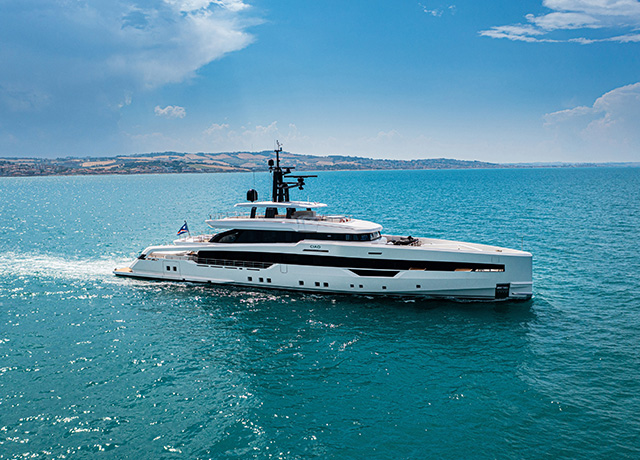 CRN delivers the M/Y CIAO superyacht.