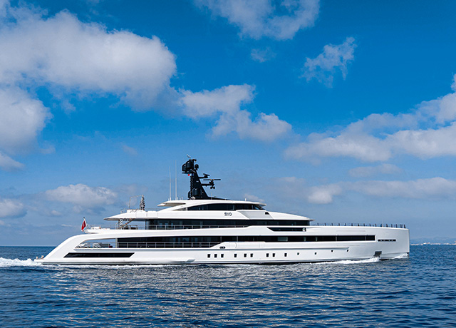 CRN al Monaco Yacht Show  2022 con il nuovo superyacht M/Y RIO<br />
 