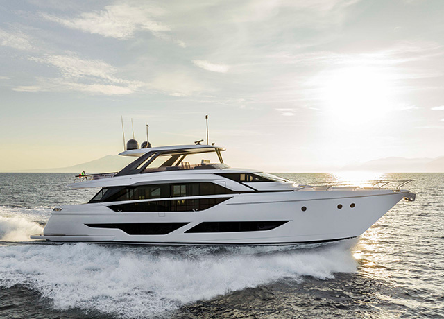 Ferretti Yachts 860: 新しい海のシンフォニー<br />
 