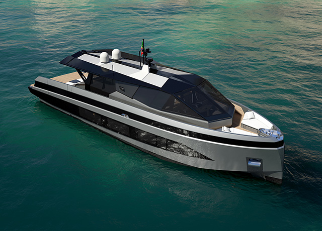Ahead of its time: Wally unveils details of wallywhy100 yacht.