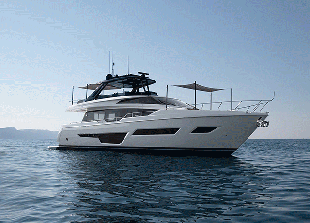 Se pone en marcha el Dubai International Boat Show: Ferretti Group listo para fascinar con un trío de première.<br />
 