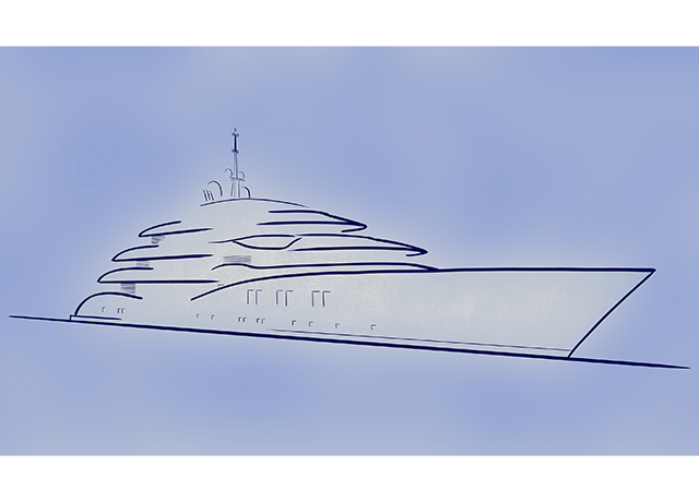 CRN Lässt die Megayacht M/Y 139 vom Stapel, eine Ikone für Höchste Qualität, Anspruchsvolles Design und Prachtvollen Massgeschneiderten Stil.