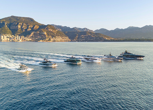 Beauté, innovation et durabilité : les valeurs du Groupe Ferretti au Cannes Yachting Festival.