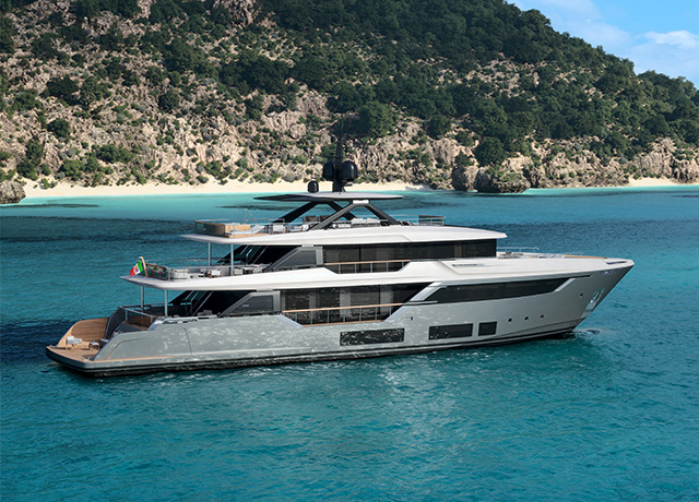 Custom Line Navetta 38: uma nova obra-prima de design.