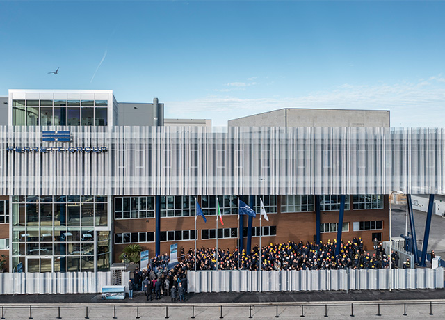 Inaugurato oggi il nuovo headquarter operativo: continua l'espansione strategica della Superyacht Yard di Ferretti Group ad Ancona.