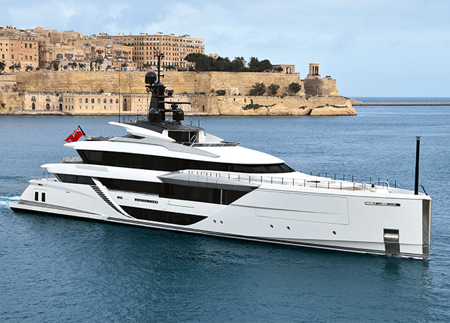 M/Y Comfortably Numb is the perfect blend of bespoke design and sophisticated naval engineering by CRN.