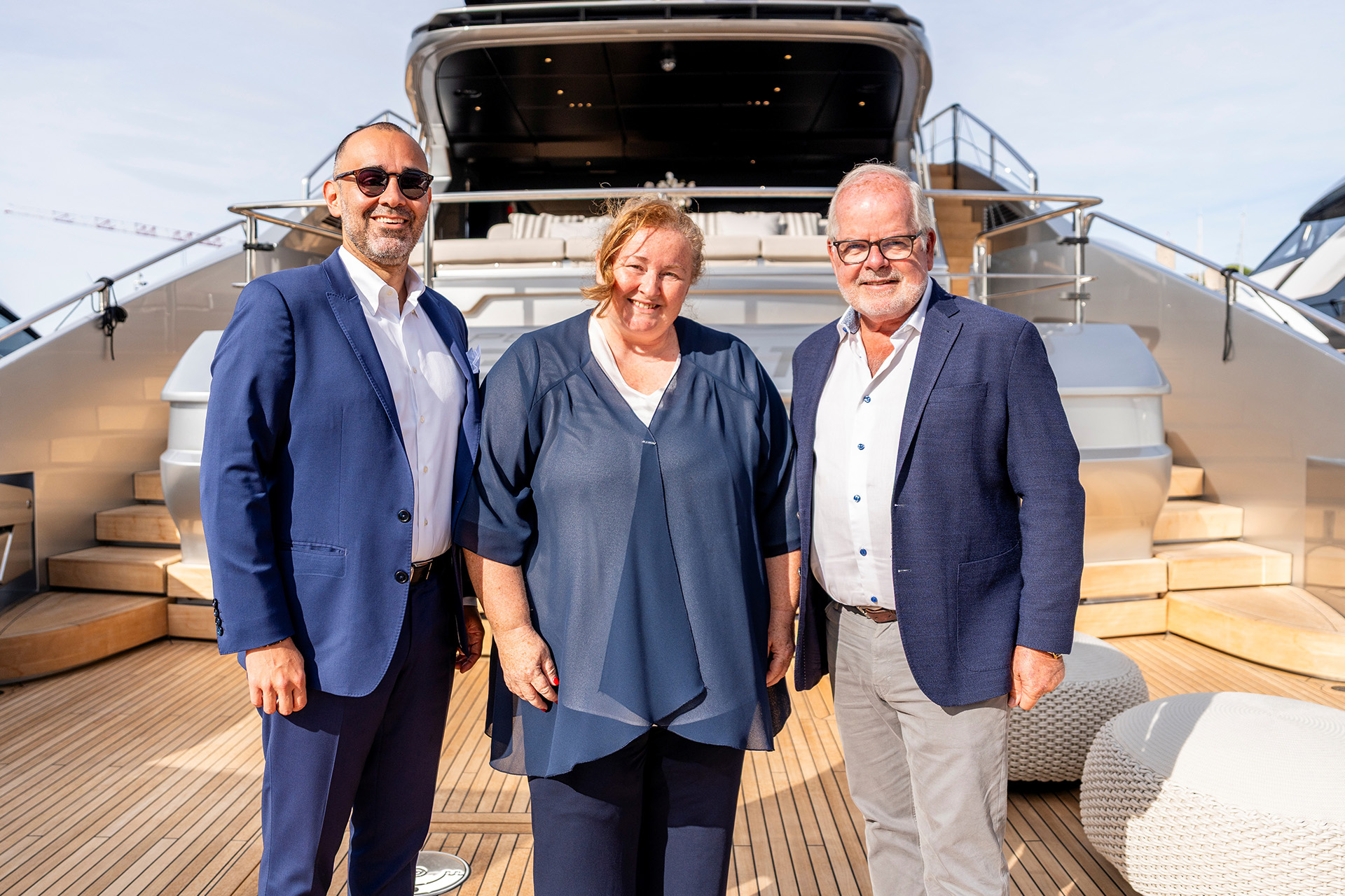 Pershing strengthens its presence in the United States through the exclusive agreement with Jeff Brown Yachts.