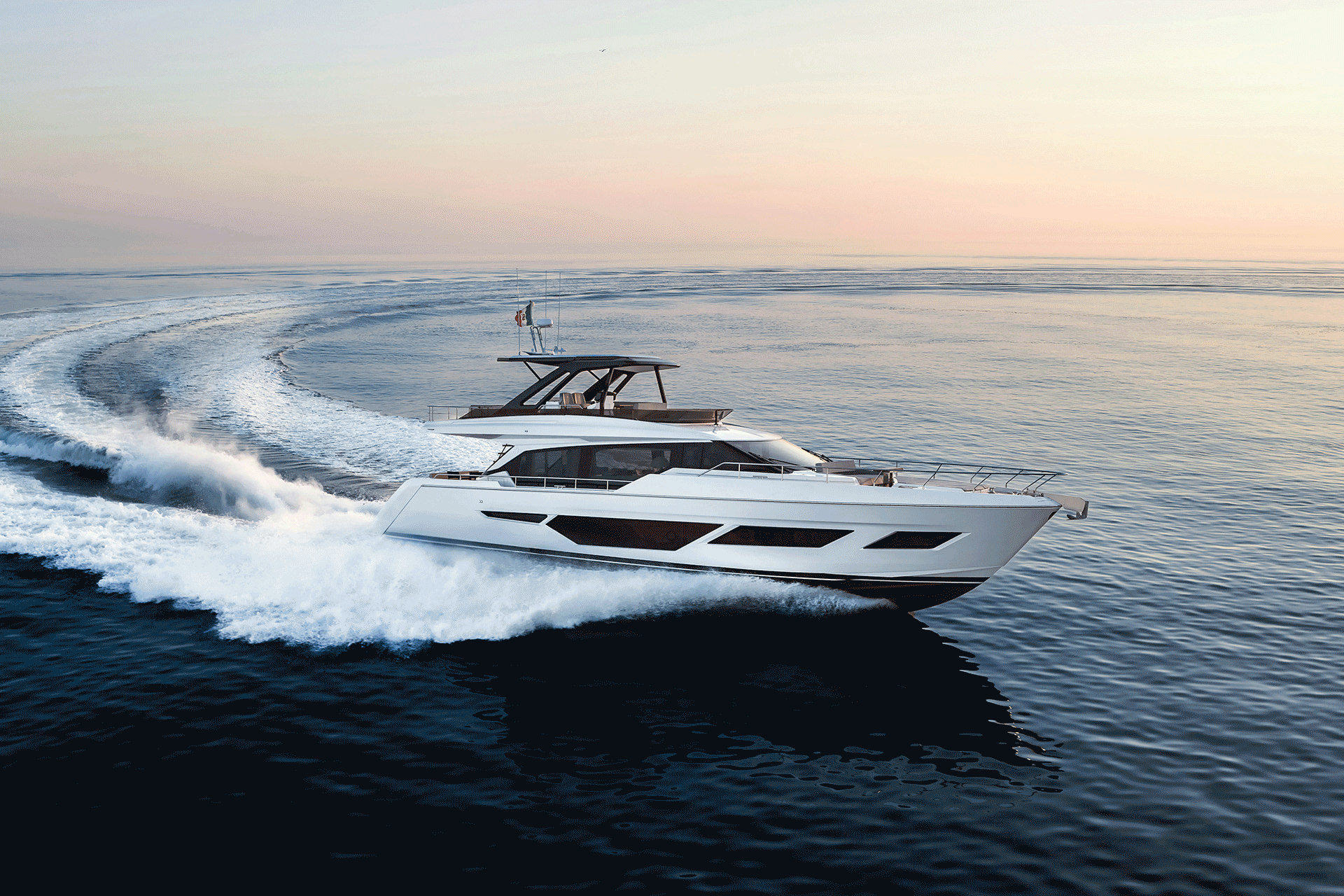 Ferretti Group at BOOT Düsseldorf presents the world premiere of Ferretti Yachts 720.