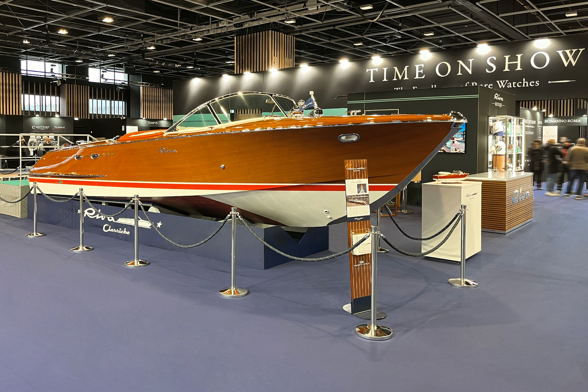 Riva Classiche brings Italian elegance and style to Rétromobile in Paris.