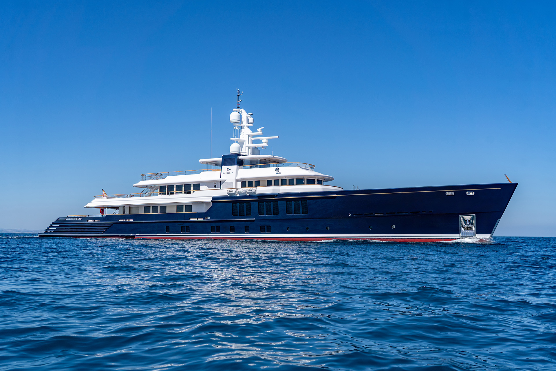 70m Cerulean CRN superyacht delivered.<br />
 
